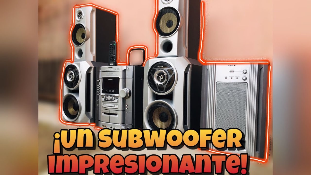 🟢⚛️¡Review Sony Rg88, prueba De Sonido y Mantenimiento, Un Subwoofer Sorprendente!⚛️🟢