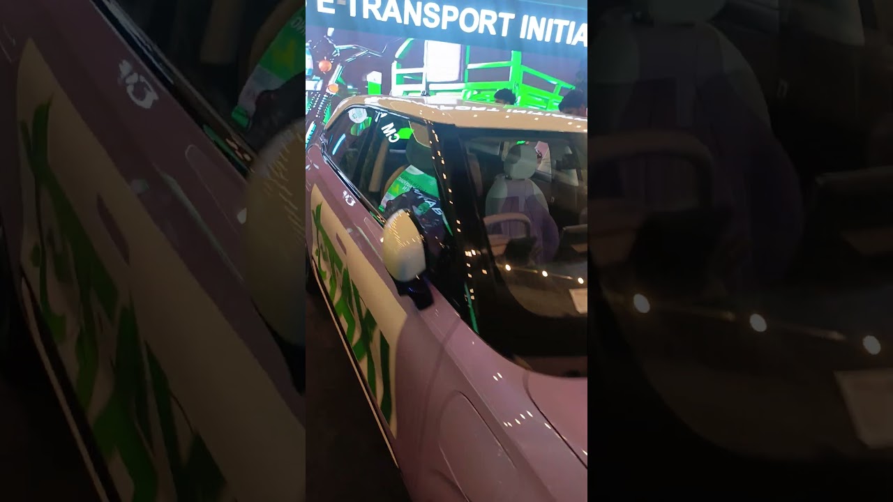 etaxi Punjab future expo transportation Lahore, first expo Lahore E Taxi Car lahore