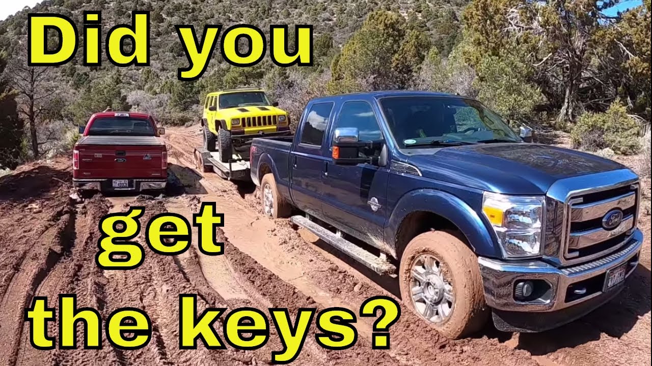 Ford F150 поглотила грязь Невады!
