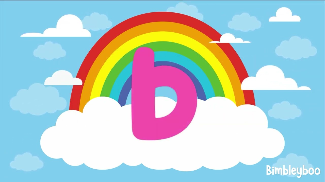 ABC Song with Colorful Rainbow Letters | Fun Alphabet Song for Kids & Toddlers | Bimbleyboo