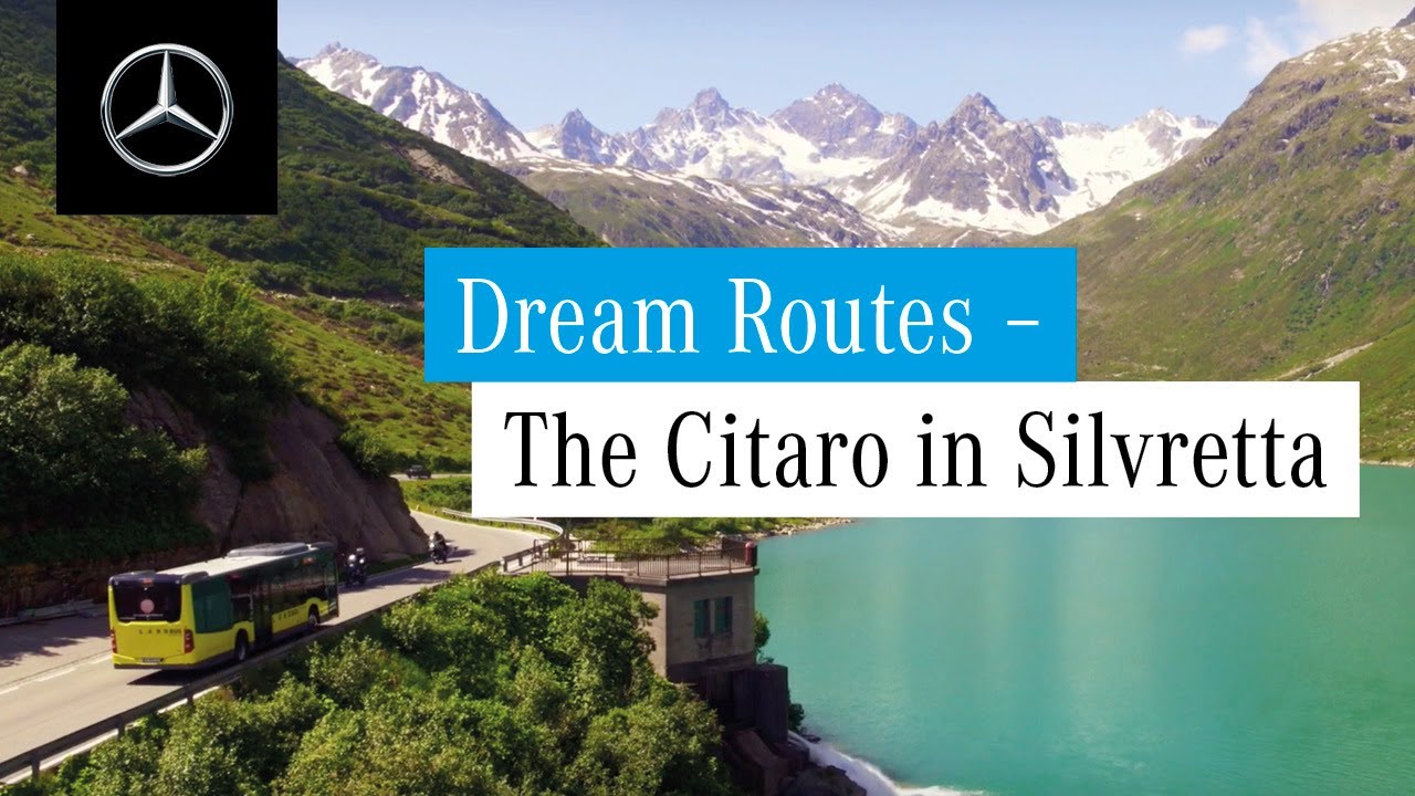 The Citaro Ü on an Alpine Dream Route in Silvretta | Mercedes-Benz Buses