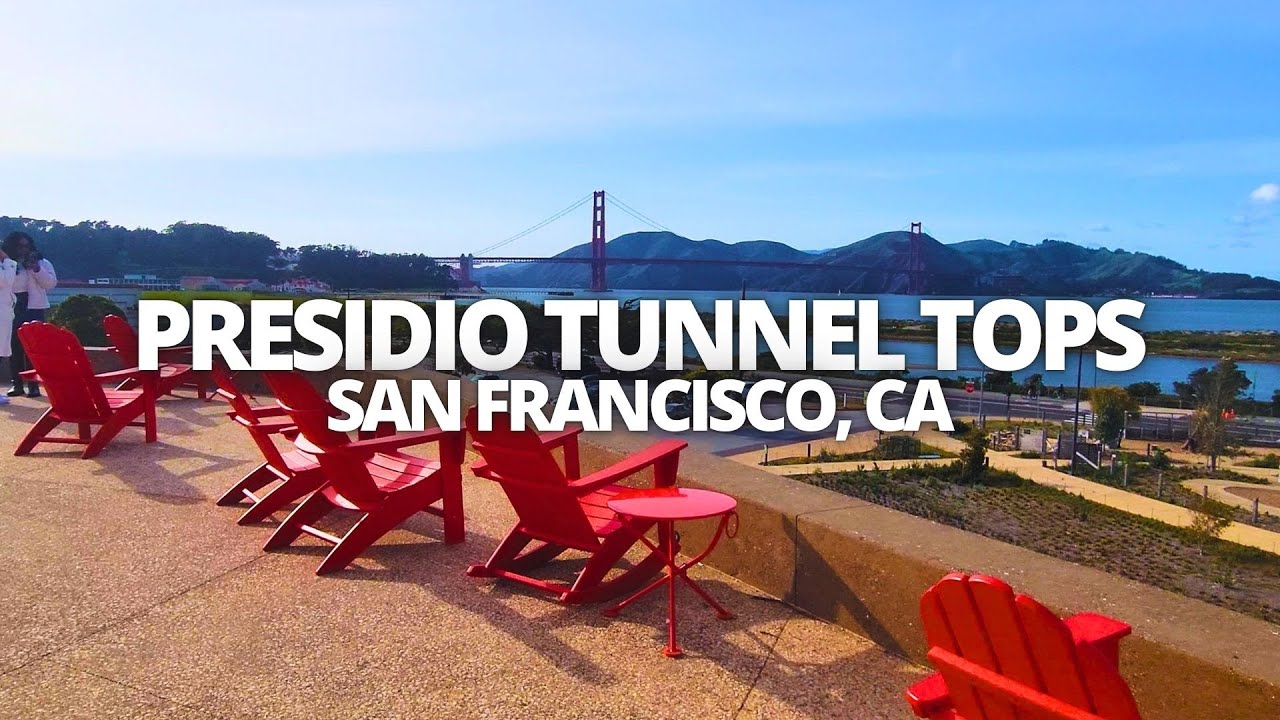 Exploring Presidio Tunnel Tops, San Francisco, CA USA Walking Tour #presidio #presidiotunneltops #sf