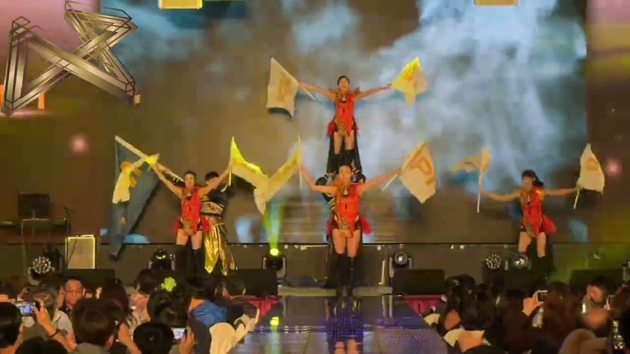 璽勢Six Power - 震撼旗舞＋展赤紅羽 2026 旺矽科技尾牙 #大旗 #旗舞 #震撼大旗 #開場表演 #旺矽科技