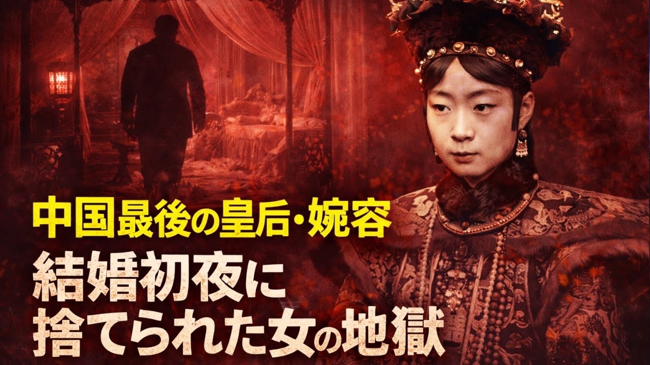 中国最後の皇后・婉容｜結婚初夜に捨てられた女の地獄