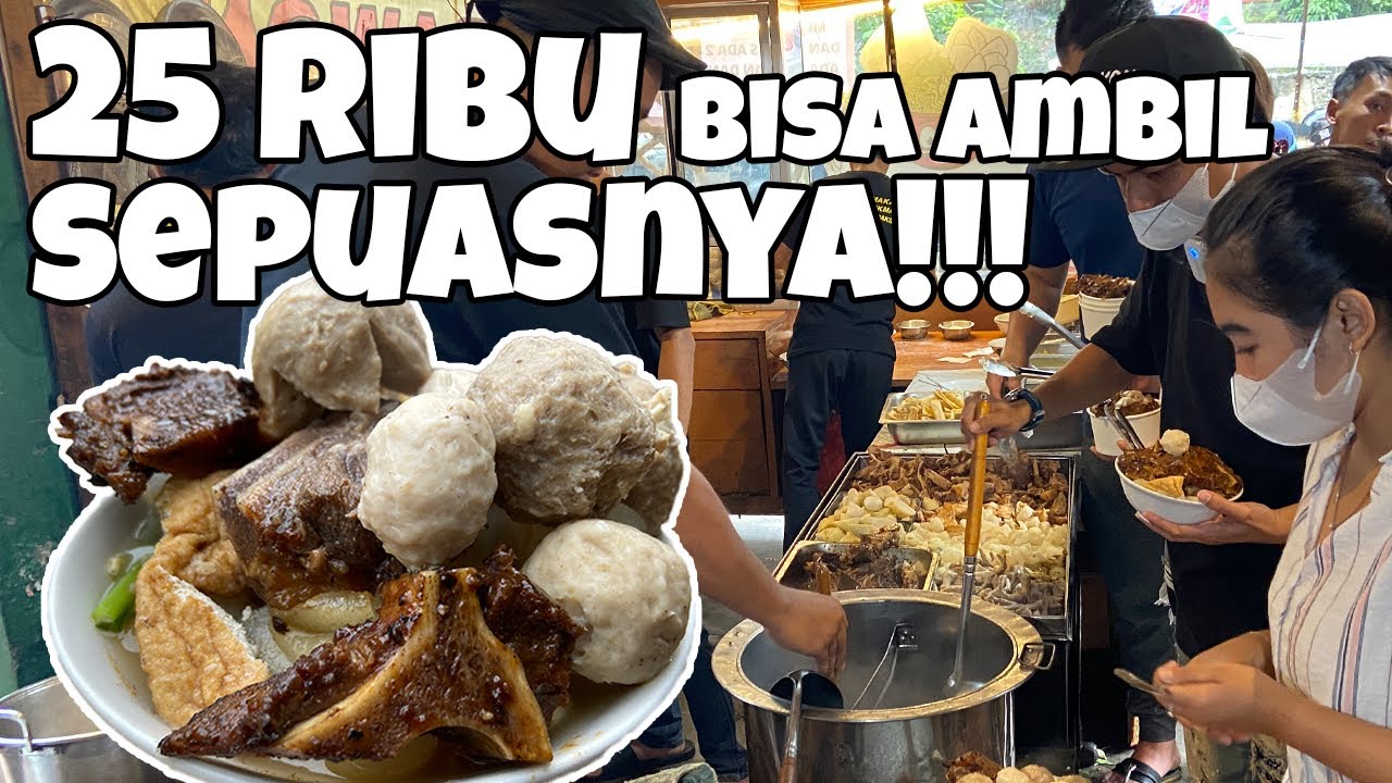 HARUS COBA !! 25Rb SEMAUNYA ! BAKSO ENAK DI BOGOR | KULINER MAKANAN ENAK DI BOGOR