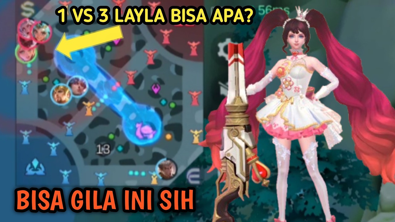 PRIA SOLO VS SQUAD SIAPAKAH YANG AKAN TERBANT4I? | SOLO RANK LAYLA MENUJU GLORY - MLBB