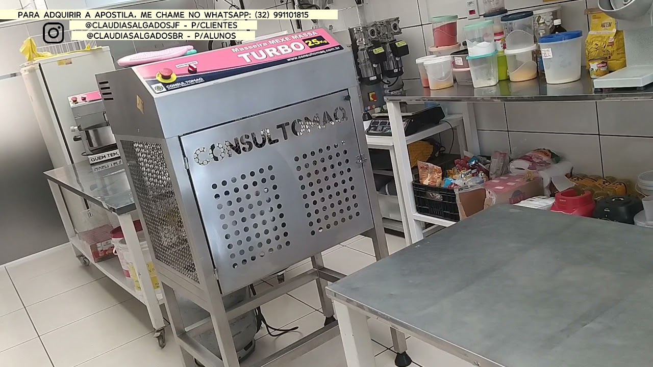 Conheça minha Fábrica de salgados por dentro!!!