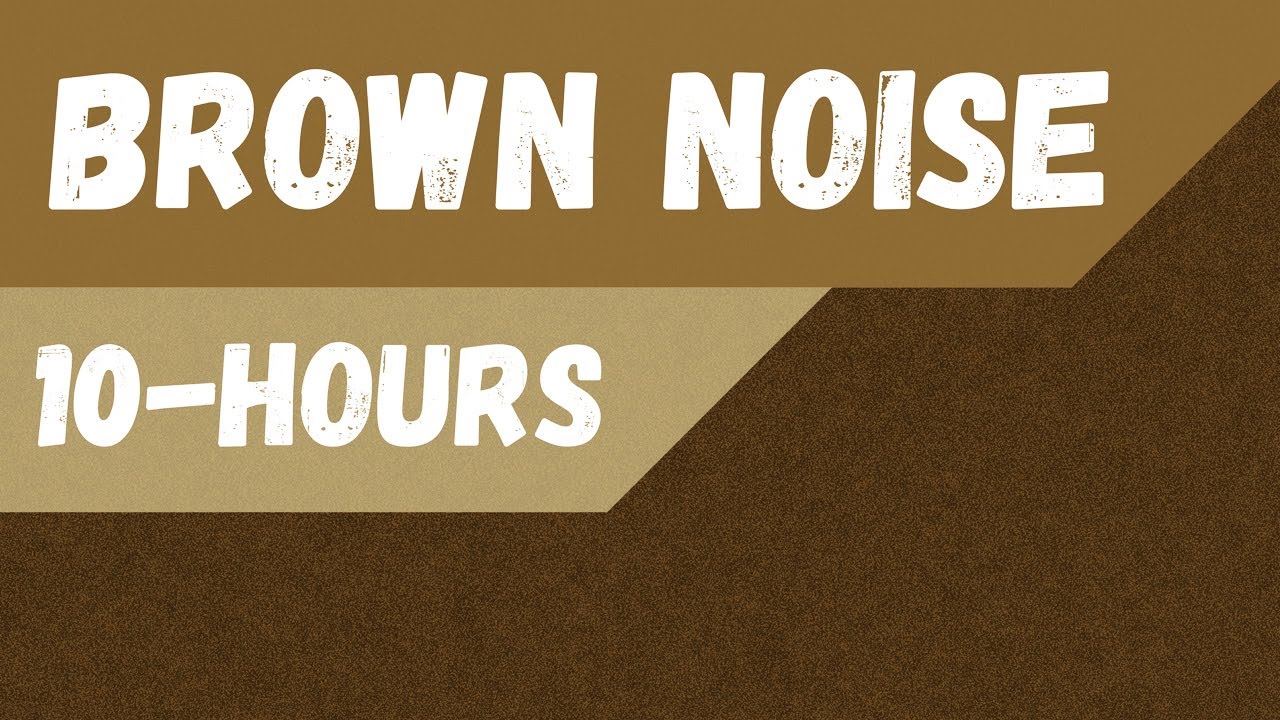 10 Hours of Super Smooth BROWN NOISE (Low-HZ) - Black Screen
