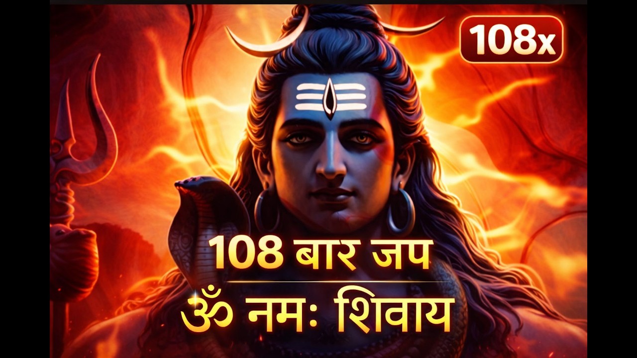 Non Stop Jaap ॐ नमः शिवाय | Powerful Shiva Mantra for Peace, Healing & Positivity