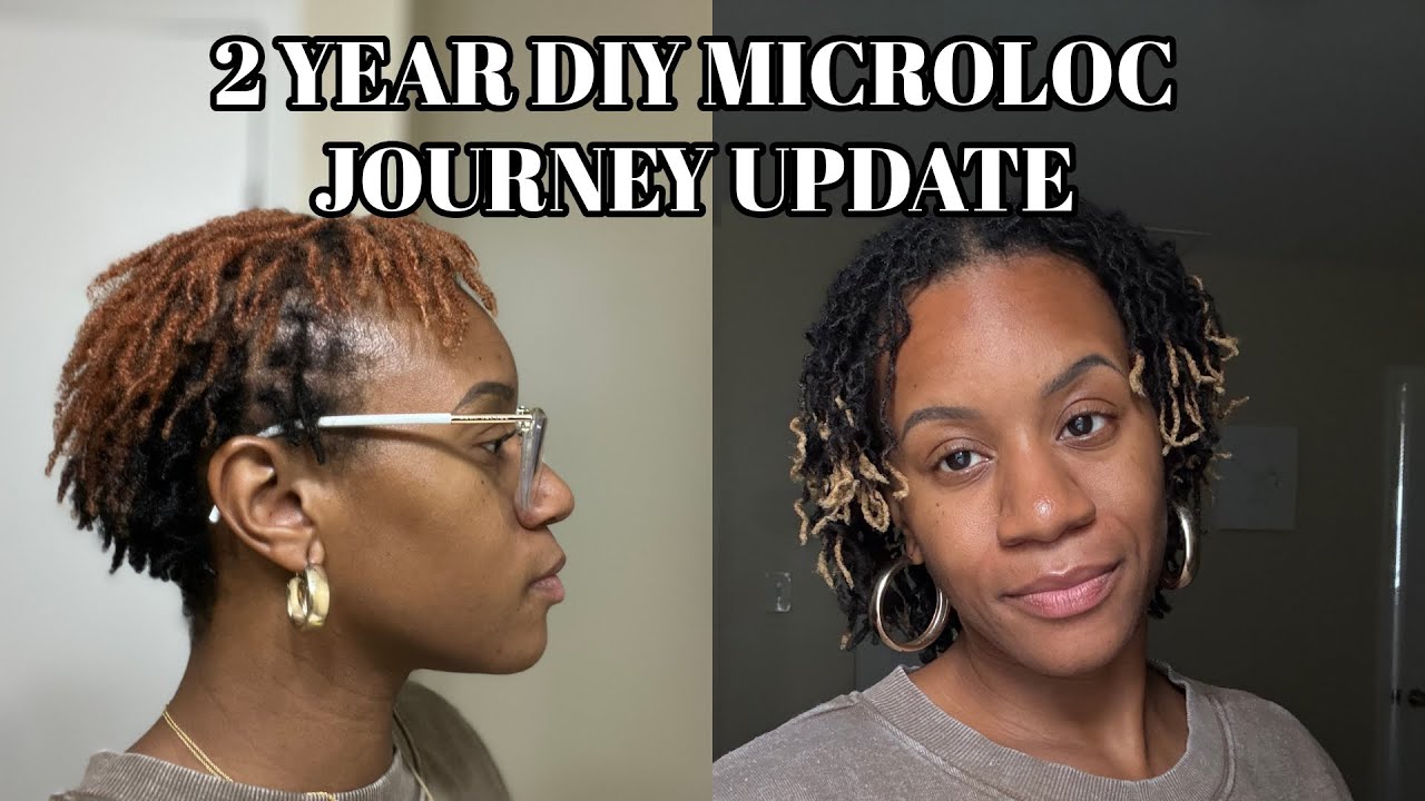 2 Year DIY Microloc Update | Mini Vlog