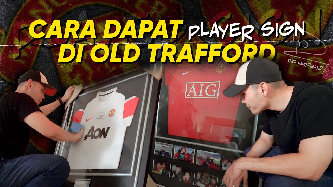 CARI HARTA KARUN JERSEY DENGAN TANDA TANGAN PEMAIN MU