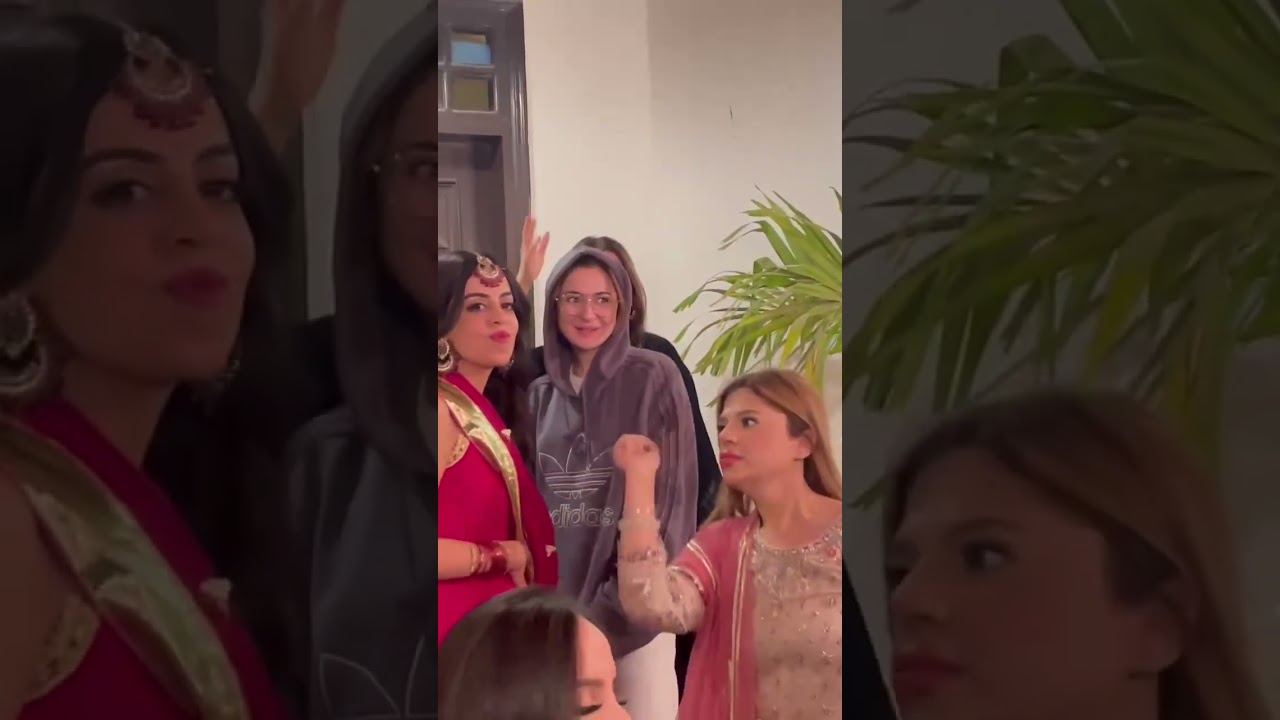 Wedding ceremony of popular Pakistani actress Yashma Gill&rsquo;s dearest sister Arooba Gill