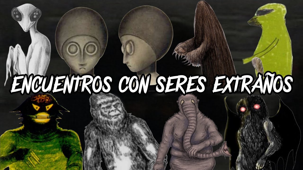 Encuentros EXTRA&Ntilde;OS y ATERRADORES con Seres Desconocidos... (PARTE 3) 