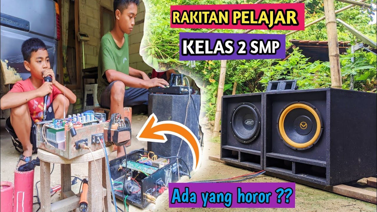Terlalu nekat bocah ini ! travo beda amper  di paralel  | Md audio sound miniatur