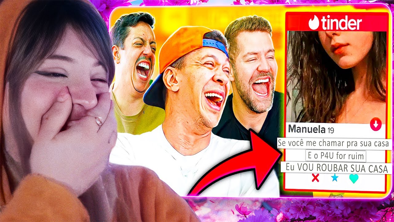 PERDERAM A NOÇÃO NO TINDER 🤣 (ft. Renato Albani & Victor Sarro) | REACT!!!
