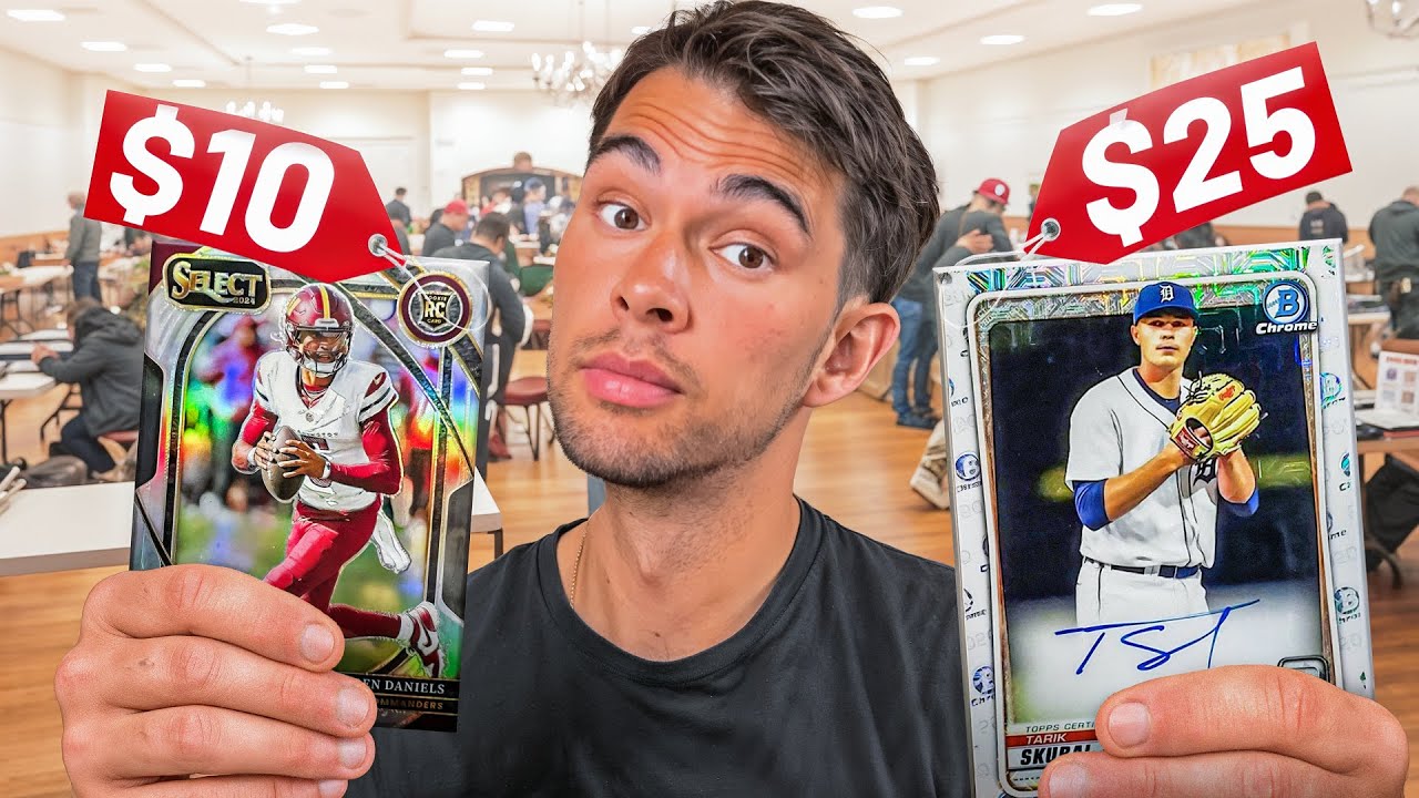 How To Find Deals At Sports Card Shows!