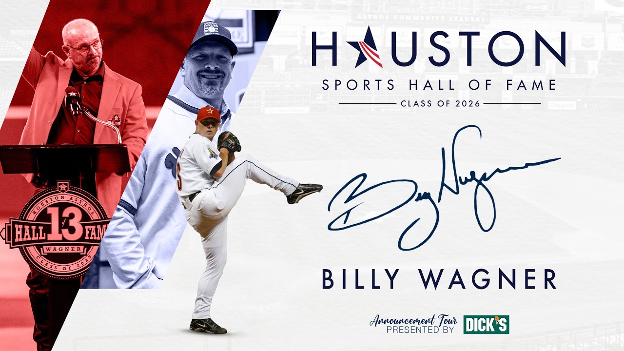 Billy Wagner Houston Sports Hall of Fame Surprise