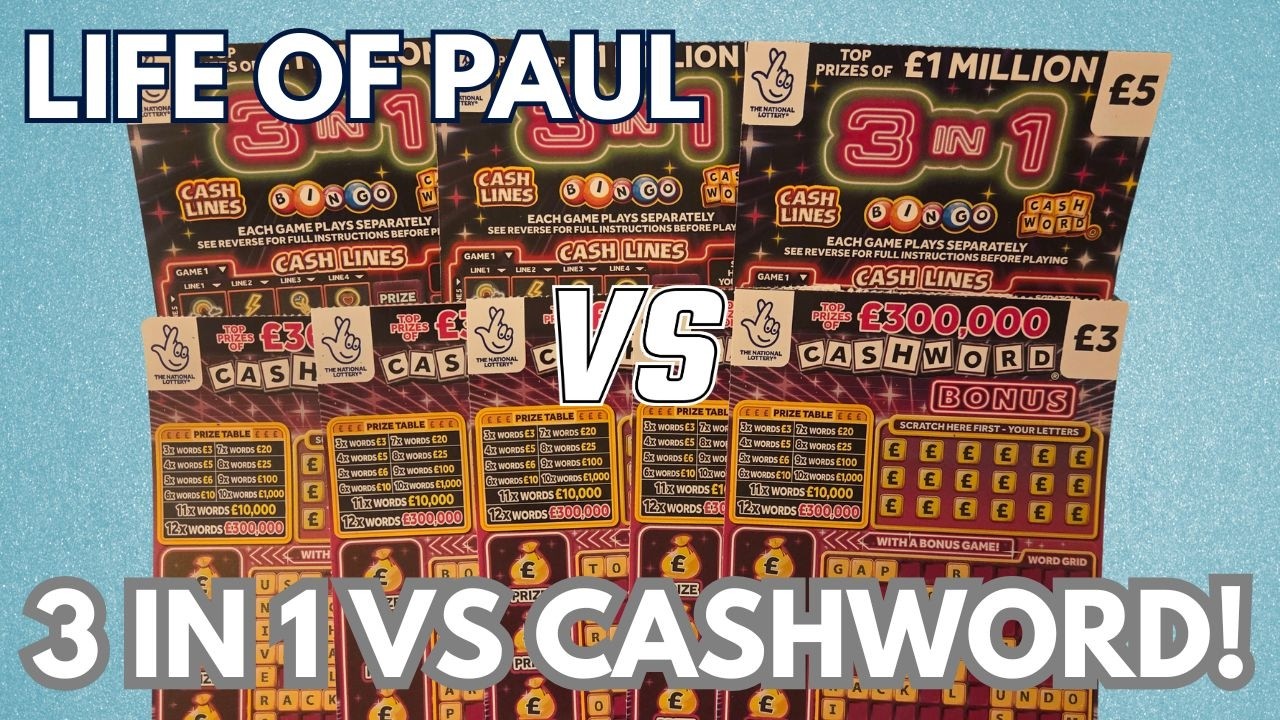 Акция «3 в 1» и Cashword! — 30 фунтов стерлингов.