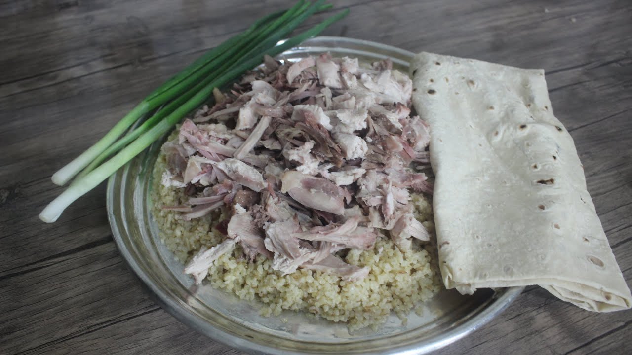 KÖY BULGURU VE KÖY TAVUĞU İLE HARİKA BİR PİLAV TARİFİ