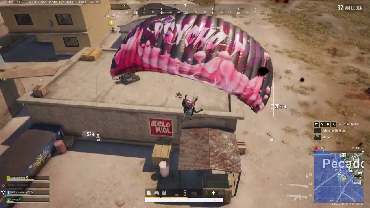 #pubg #pubgbattlegrounds random Match high DMG 7 Kills