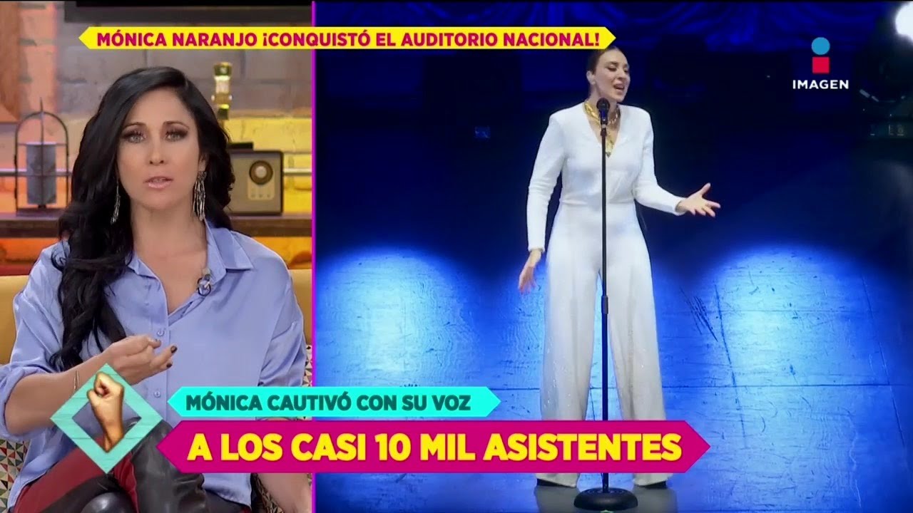 Mónica Naranjo conquista a 10 mil fans en el Auditorio Nacional | De Primera Mano