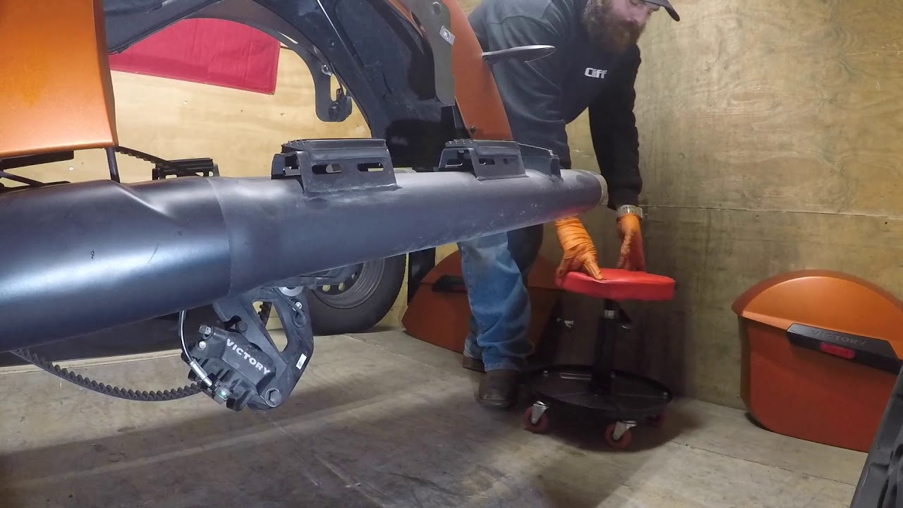2017 Victory Cross Country How to remove the wheels DIY