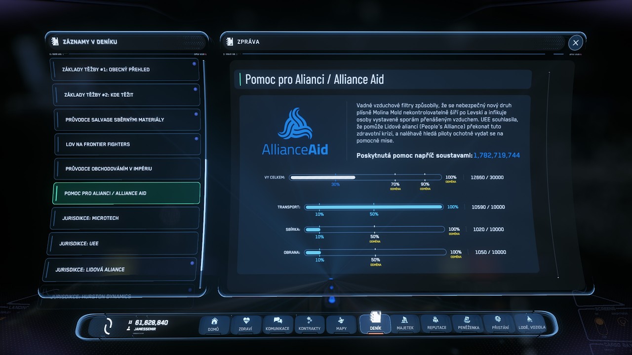 Star Citizen Alpha 4.6.0/CIG event Clearing the Air (OBRANA, dokončení 1. fáze)