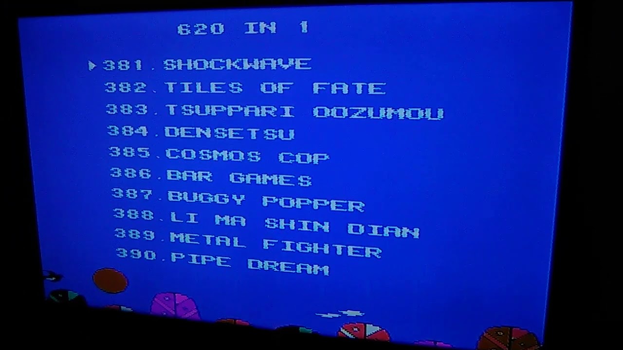 Nintendo Retro 620-In-1 (List Of All Games)
