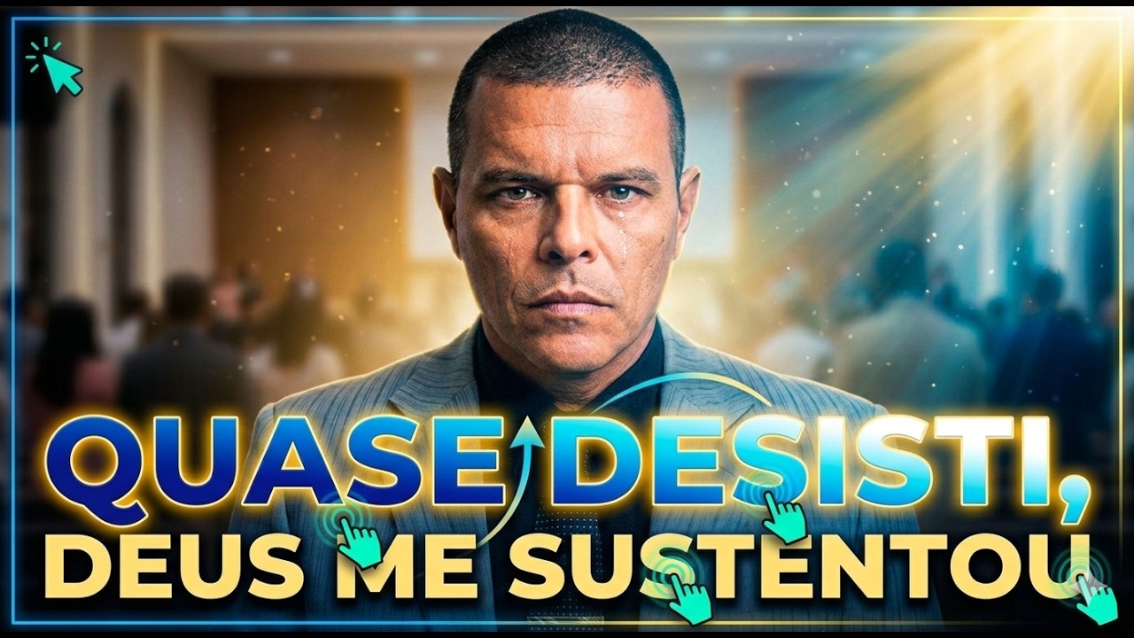 Eu Quase Desisti de Tudo – Mas Deus Me Sustentou #féquemove #deuscuida #mensagemcristã #jesuscristo