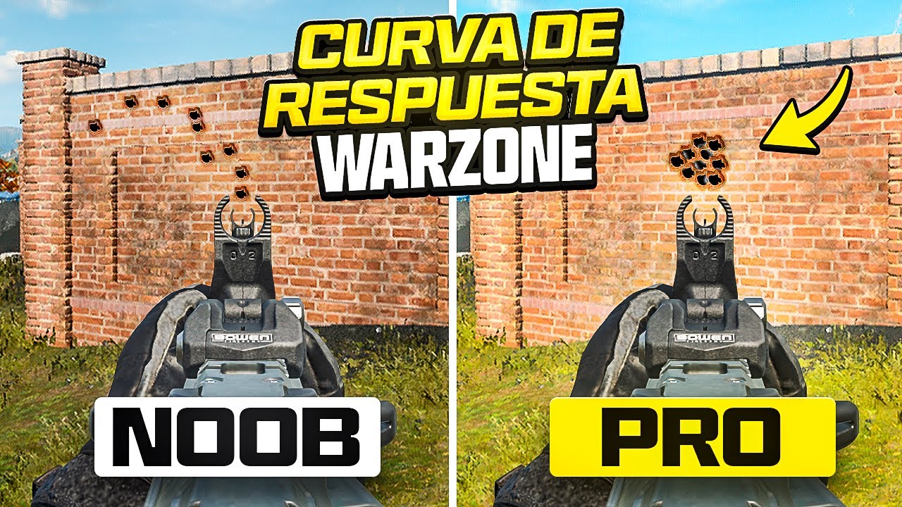 TIPOS DE CURVA de RESPUESTA al APUNTAR en WARZONE | MEJOR CONFIGURACI&Oacute;N MANDO