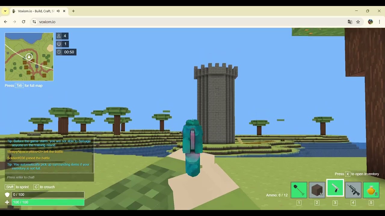 Voxiom io   Build, Craft, Shoot   大逃殺5