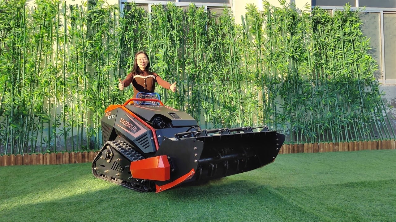 Vigorun multi-functional Remote control flail mower (MTSK1000 with flail mower)