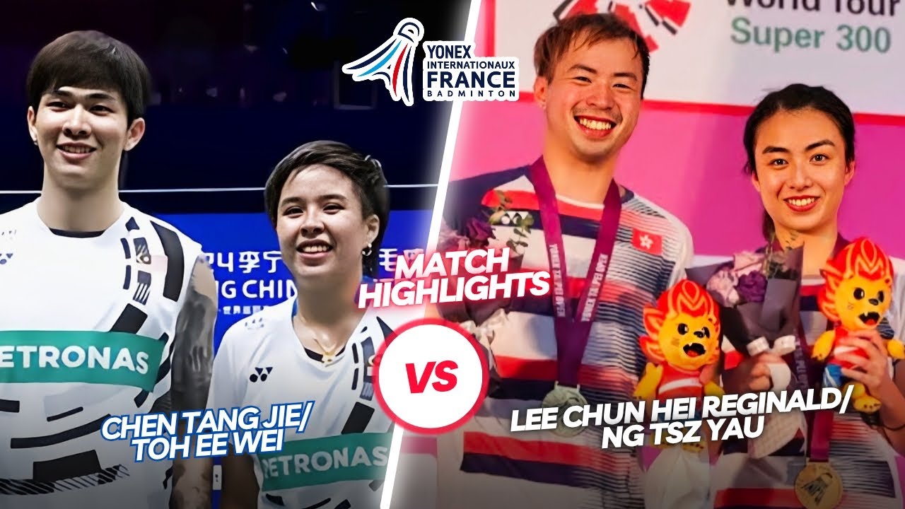 Unbelievable‼️‼️Chen/Toh (MAS) vs Lee Chun Hei/Ng Tsz Yau (HKG)‼️‼️ Yonex French Open 2023
