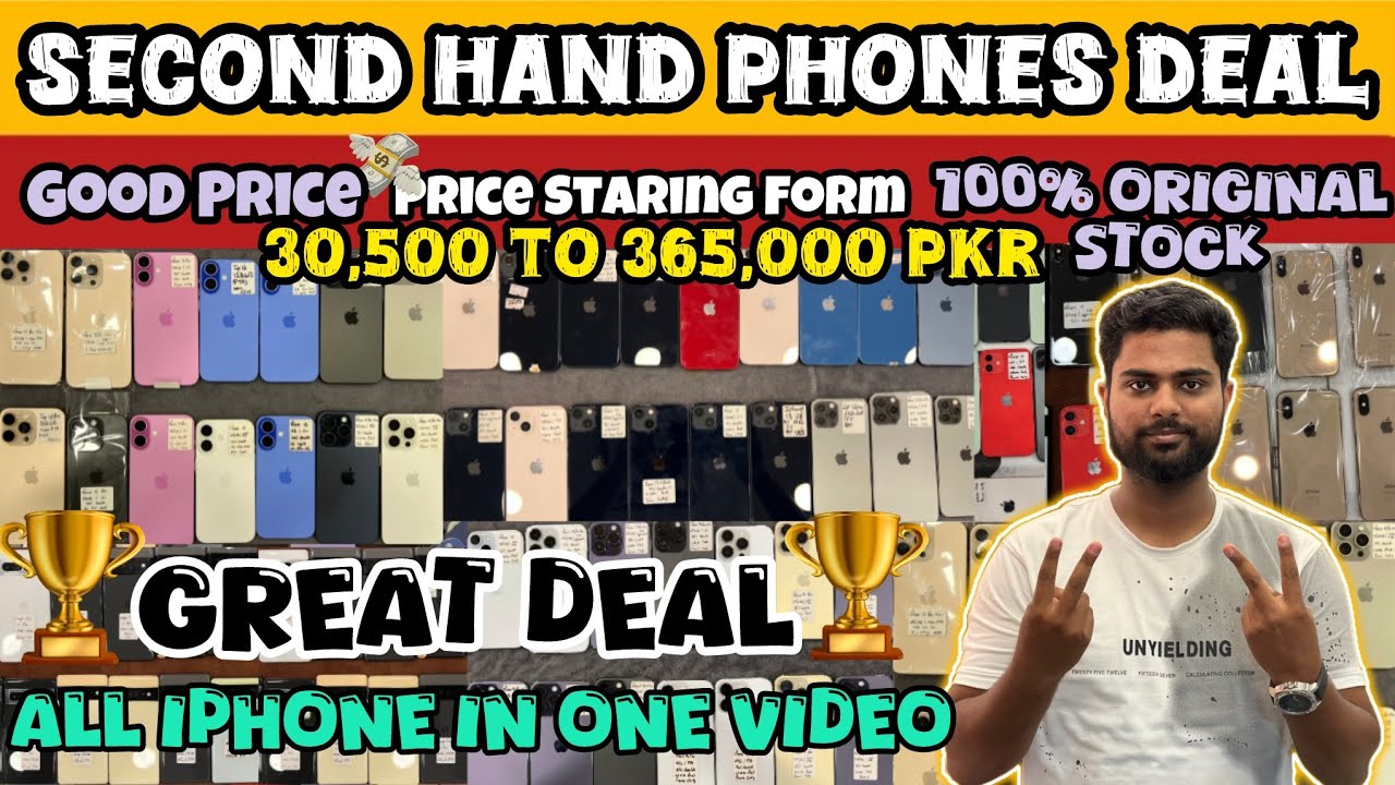 Second Hand Iphone Deal In 2025 | Price Starting From 30K | Best Price Only At Mobile Planet