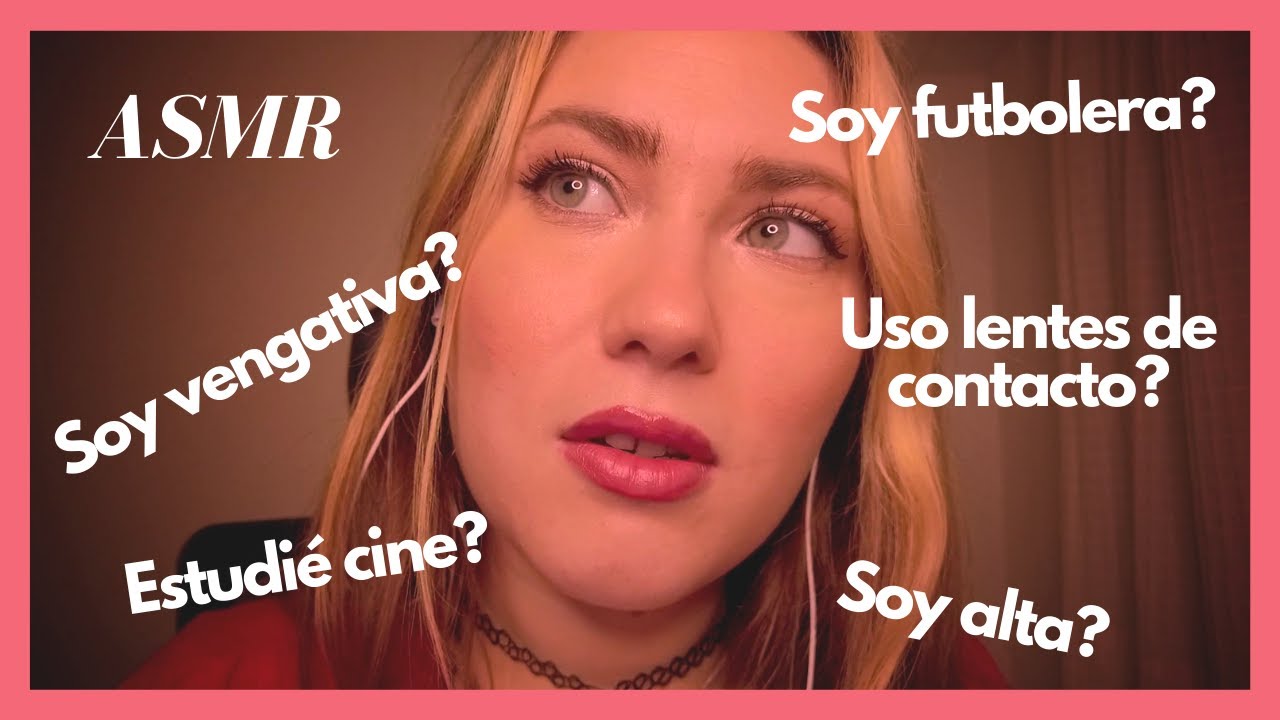 Charla ASMR: Verdadero o falso?