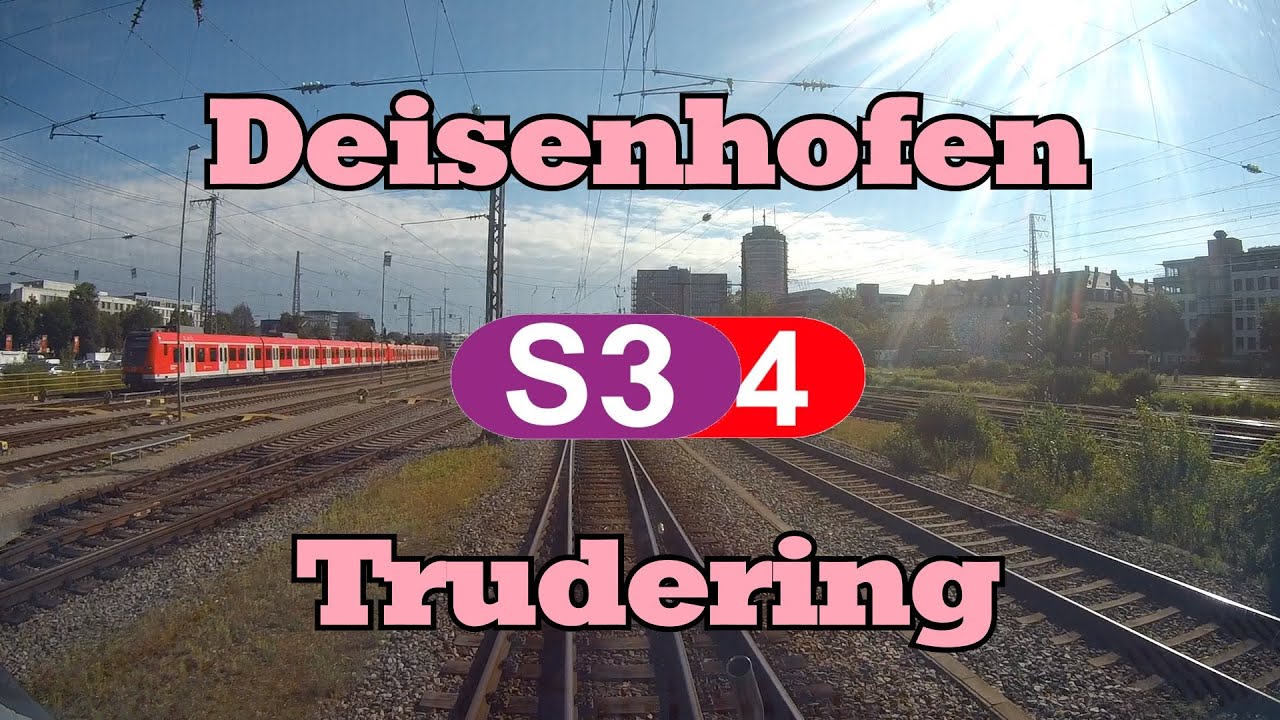 Führerstandsmitfahrt 2020 S-Bahn München - 