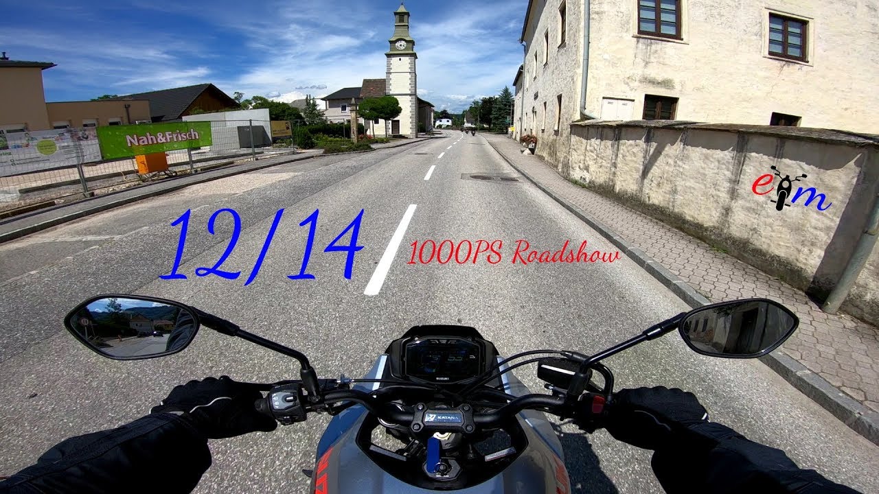Suzuki Katana | 2. Fahrt & Kritik | 1000PS Roadshow (2019) 12/14