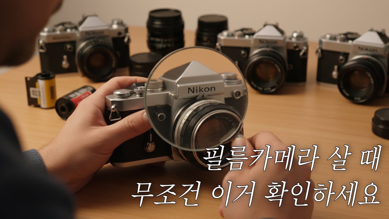 송보의 사진통장(429회) - 필름카메라 구입시 꼭 알아야 할 체크리스트!