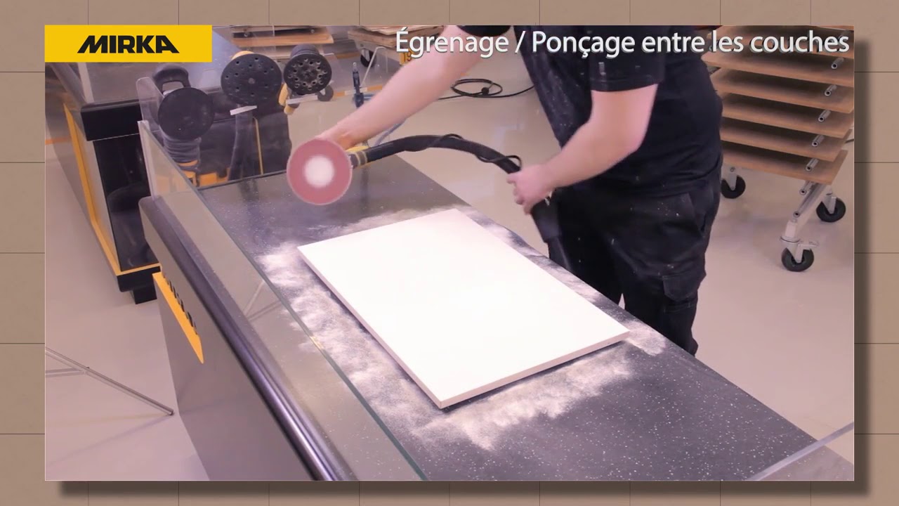 Avantages du poncage sans poussiere