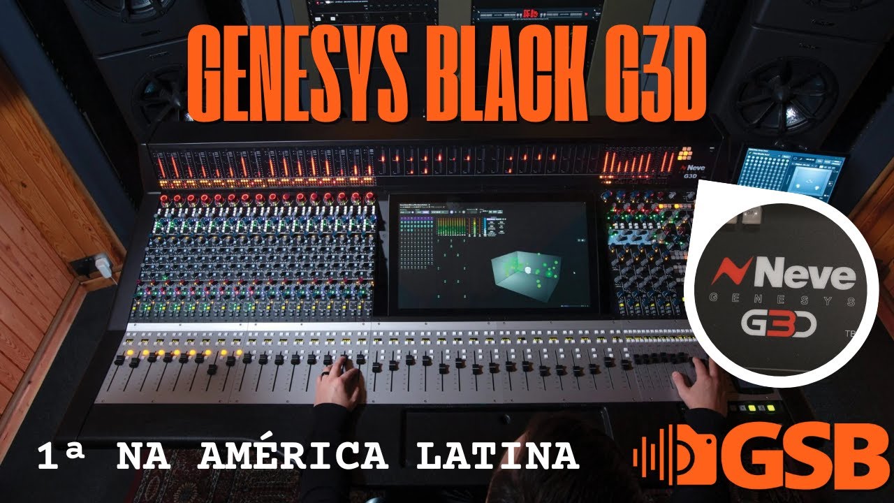 UMA CONSOLE DE VERDADE! Primeira Genesys Black G3D da América Latina
