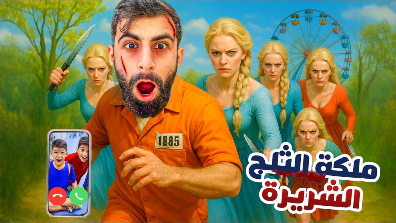 هربت من مملكة السا من فروزن الشريرة 😱😱 وطلبت المساعدة من يزن وزين لكن بودي 😱 ( مخيف ! )