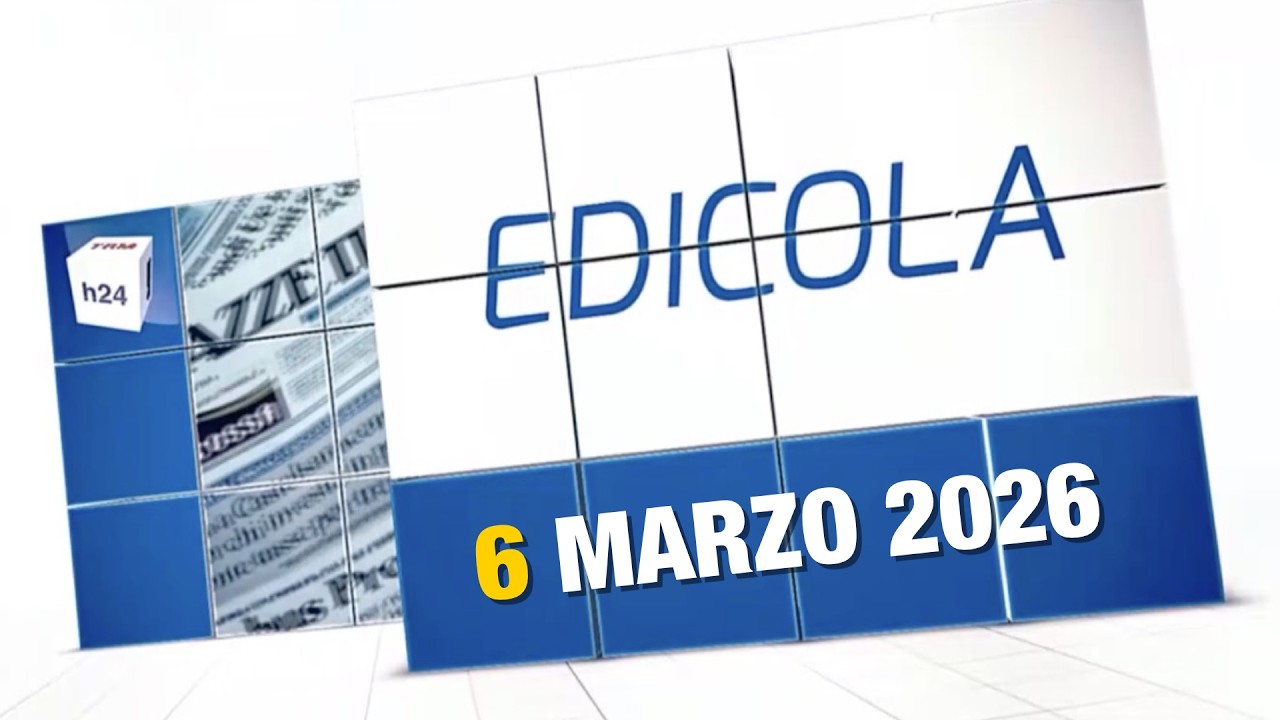 Rassegna Stampa 6 Marzo 2026. A cura di Maria Cristina De Carlo