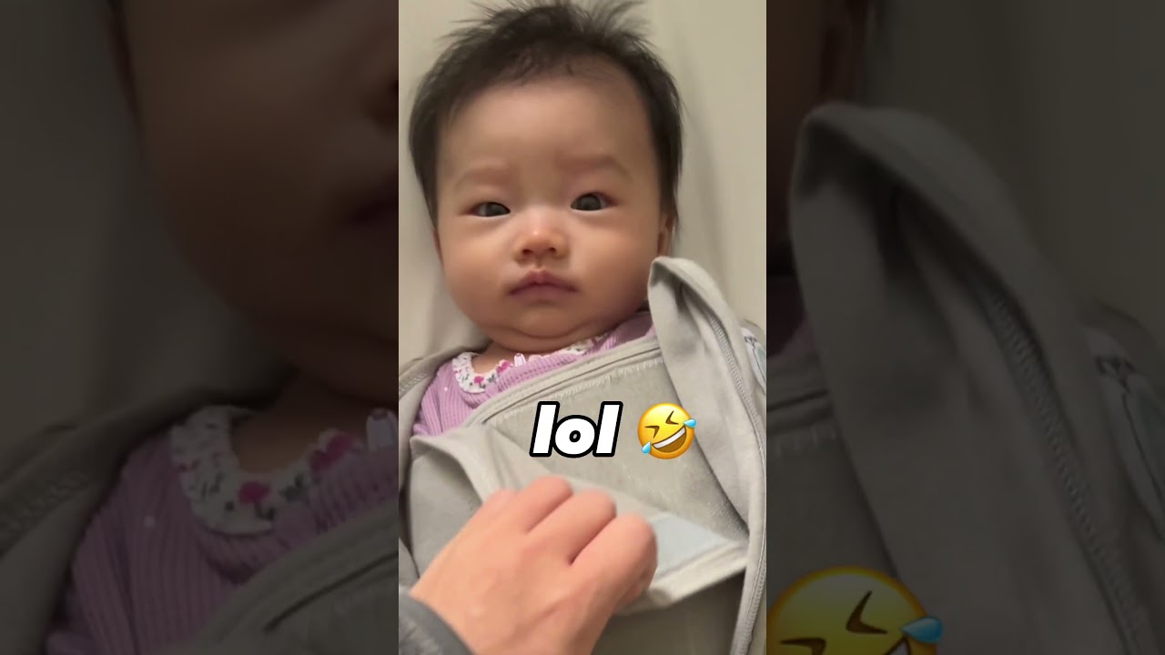 3 months & we&rsquo;re transitioning her out of swaddle & I decided to look back at some of my videos 🥺