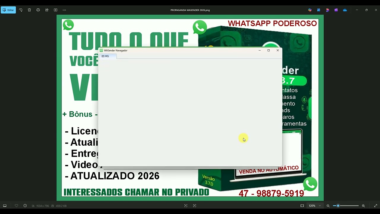 AULA 14 - ERRO FUNCIONAMENTO CHATBOOT RESOLVIDO = WASENDER - PROGRAMA AUTOMAÇÃO PARA WHATSAPP