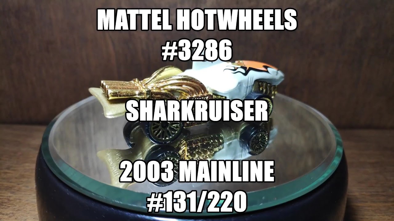 Sharkruiser By Larry Wood Mattel Hotwheels 