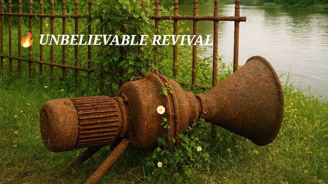 Full Restoration: Young Man Finds Engine in Abandoned Garden // Miraculous Revival