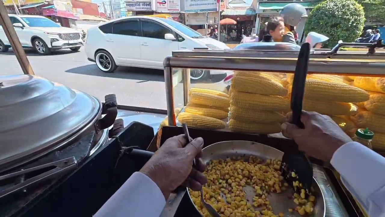 Corn fried
