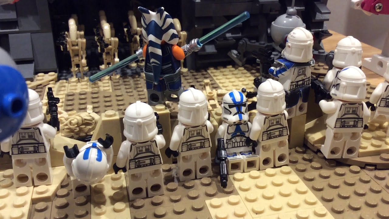 Clone attack on Droid fortress #StudsBrickmas2020