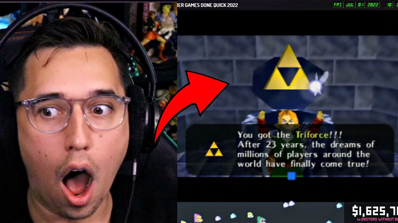 I can't believe They actually did it! - Ocarina of Time Triforce Percent REACTION.