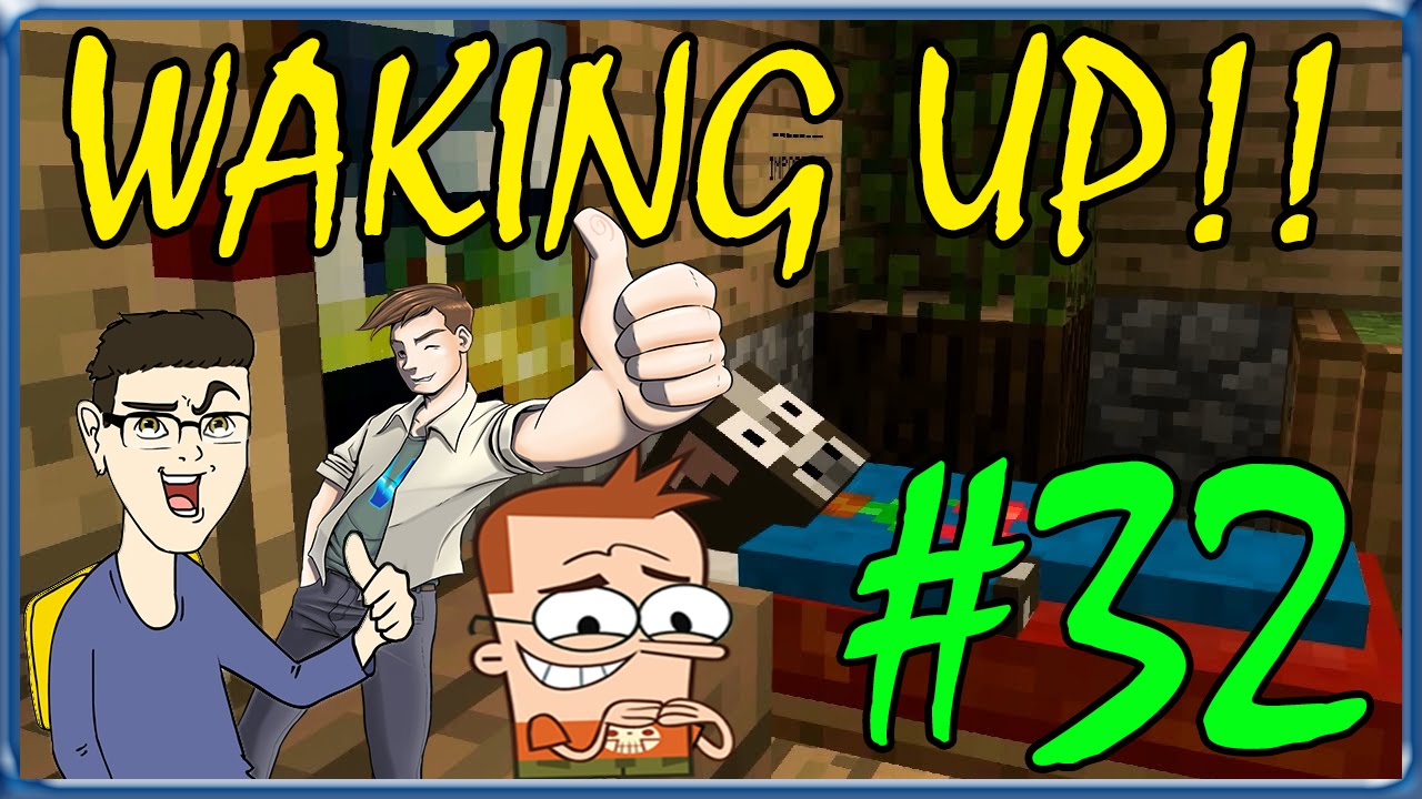 MINECRAFT : WAKING UP!! - UN PIANO INFERNALE!! w/SurrealPower & Vegas #32
